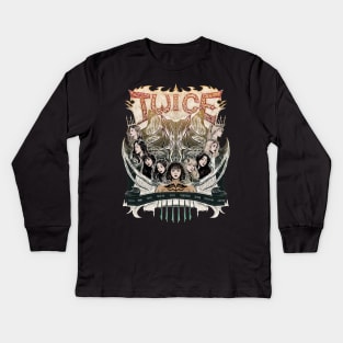 Twice Metal Ver. 2 Kids Long Sleeve T-Shirt